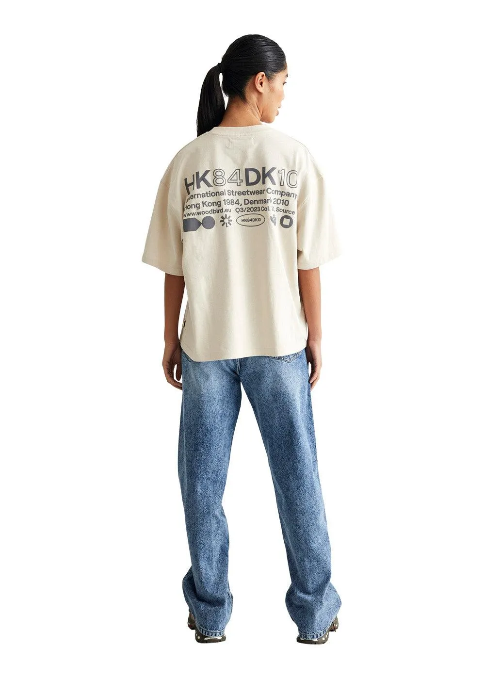 Juno HKDK Tee - Light Sand