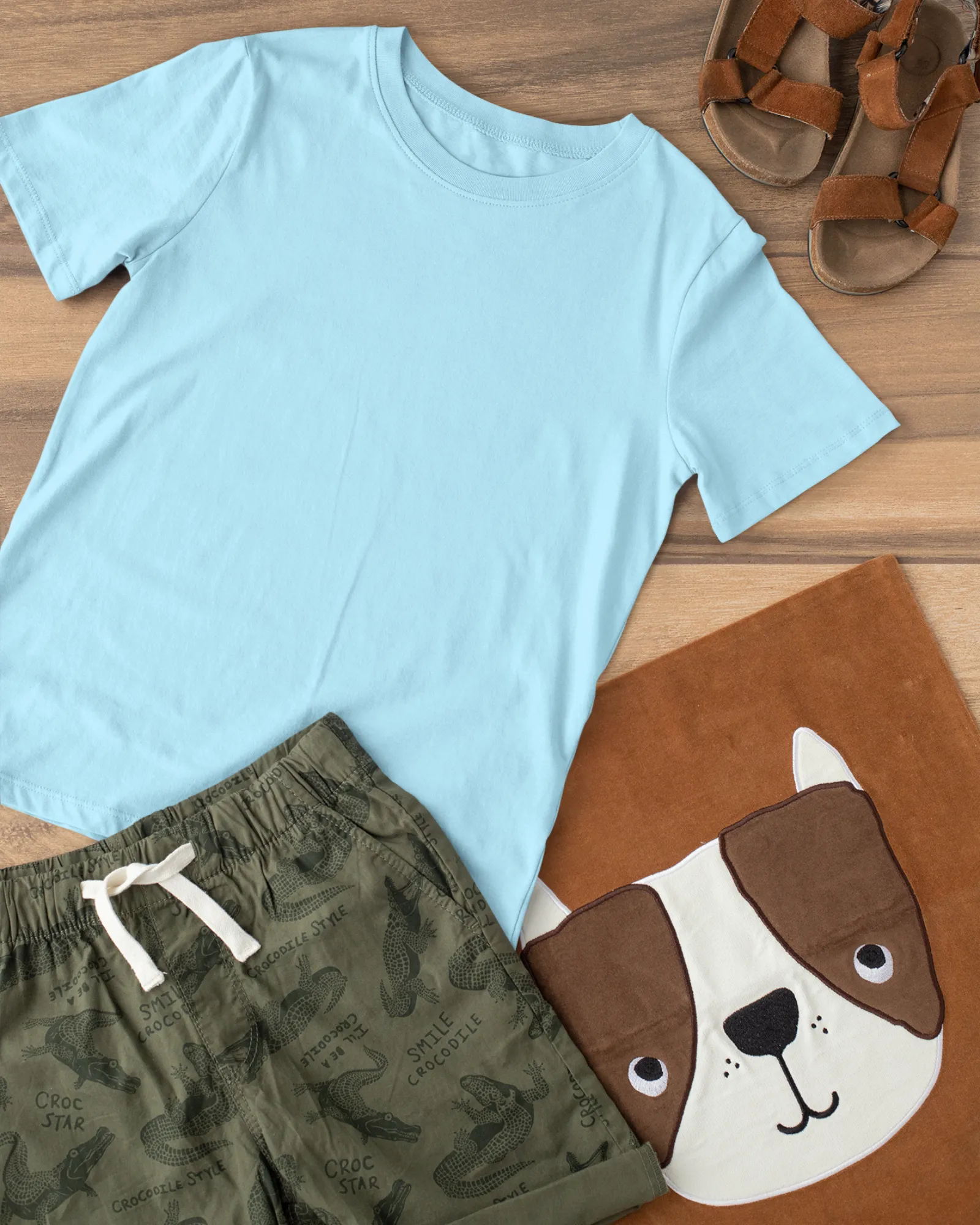 Kids/Boys Solid Tees H/S