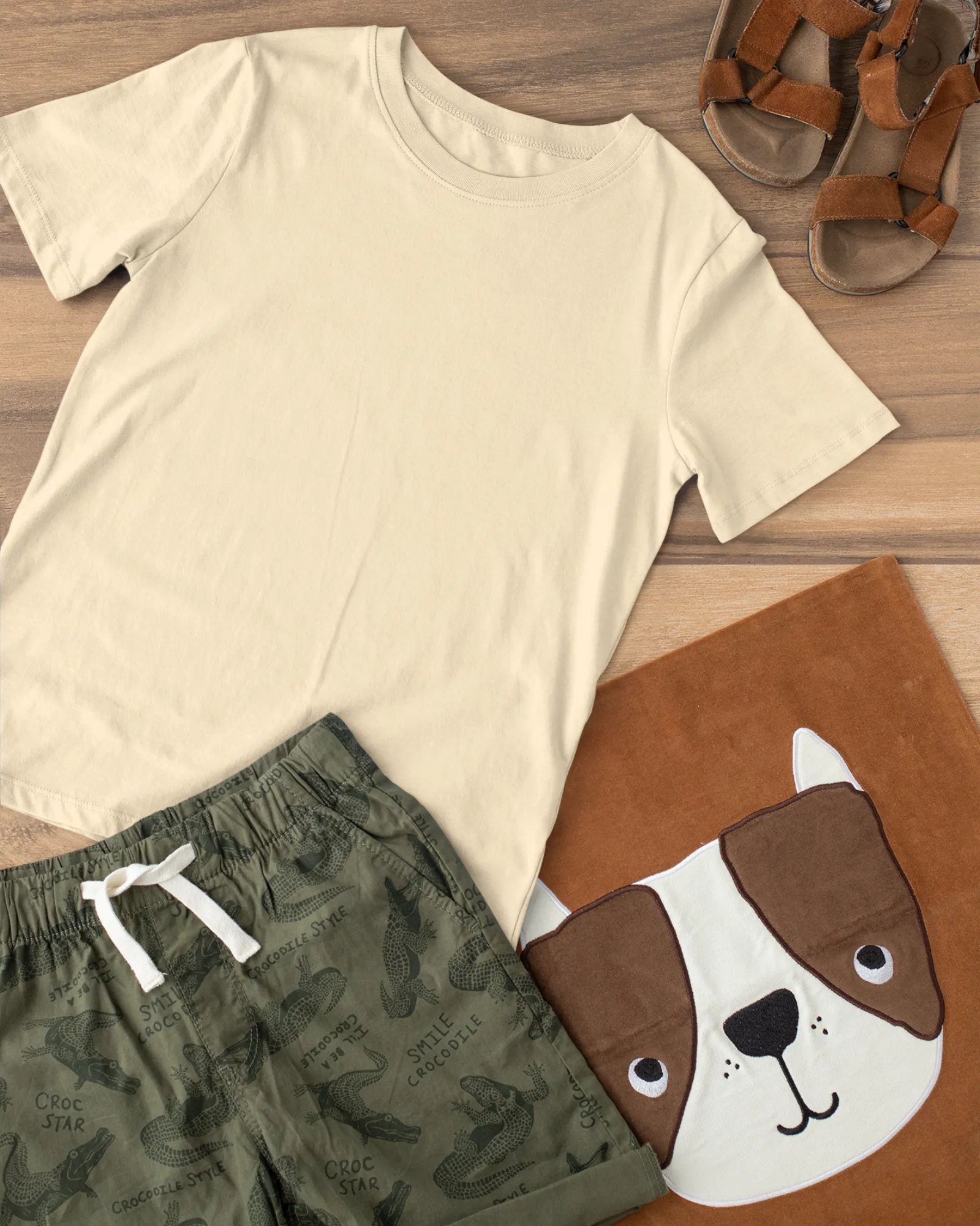 Kids/Boys Solid Tees H/S