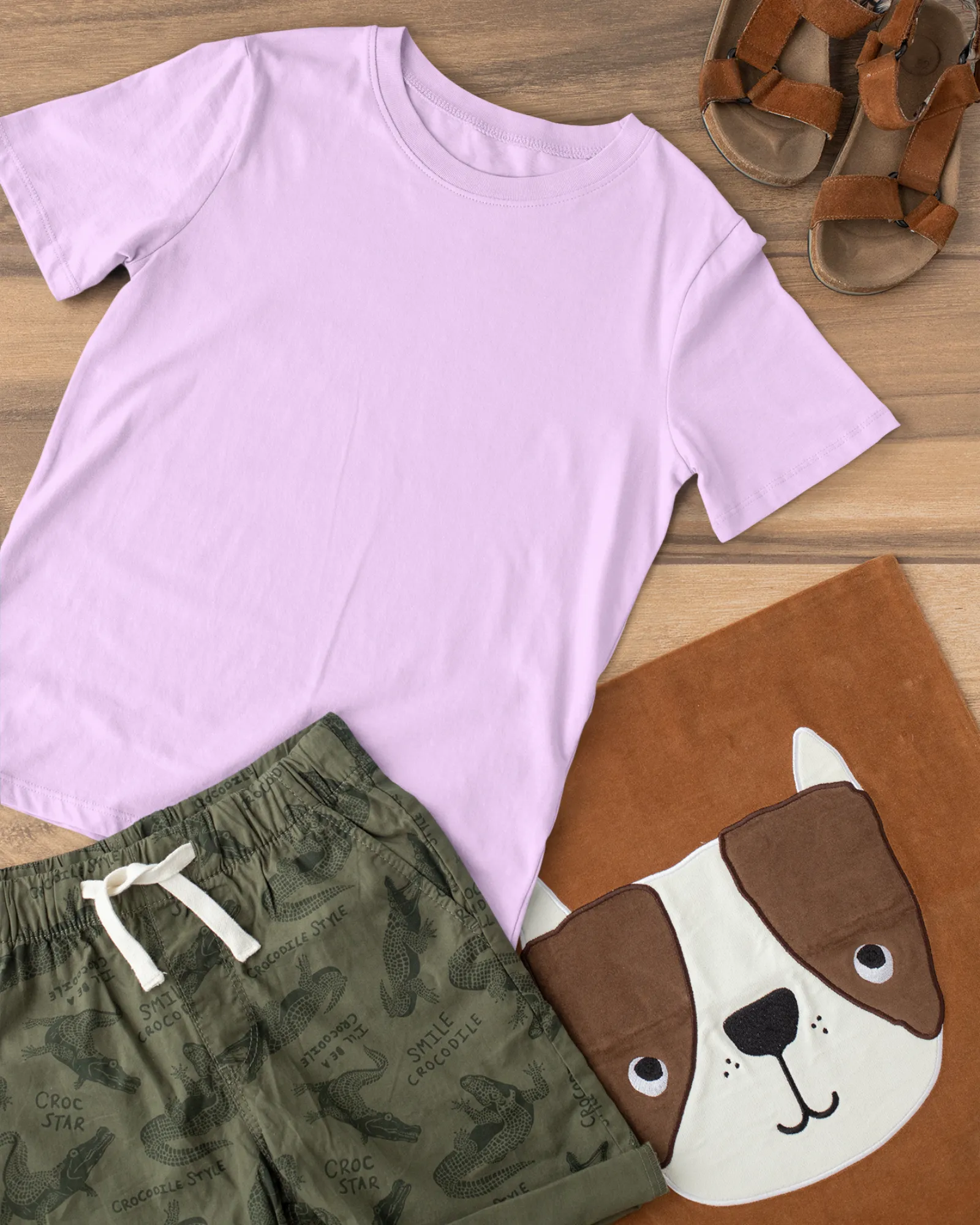 Kids/Boys Solid Tees H/S