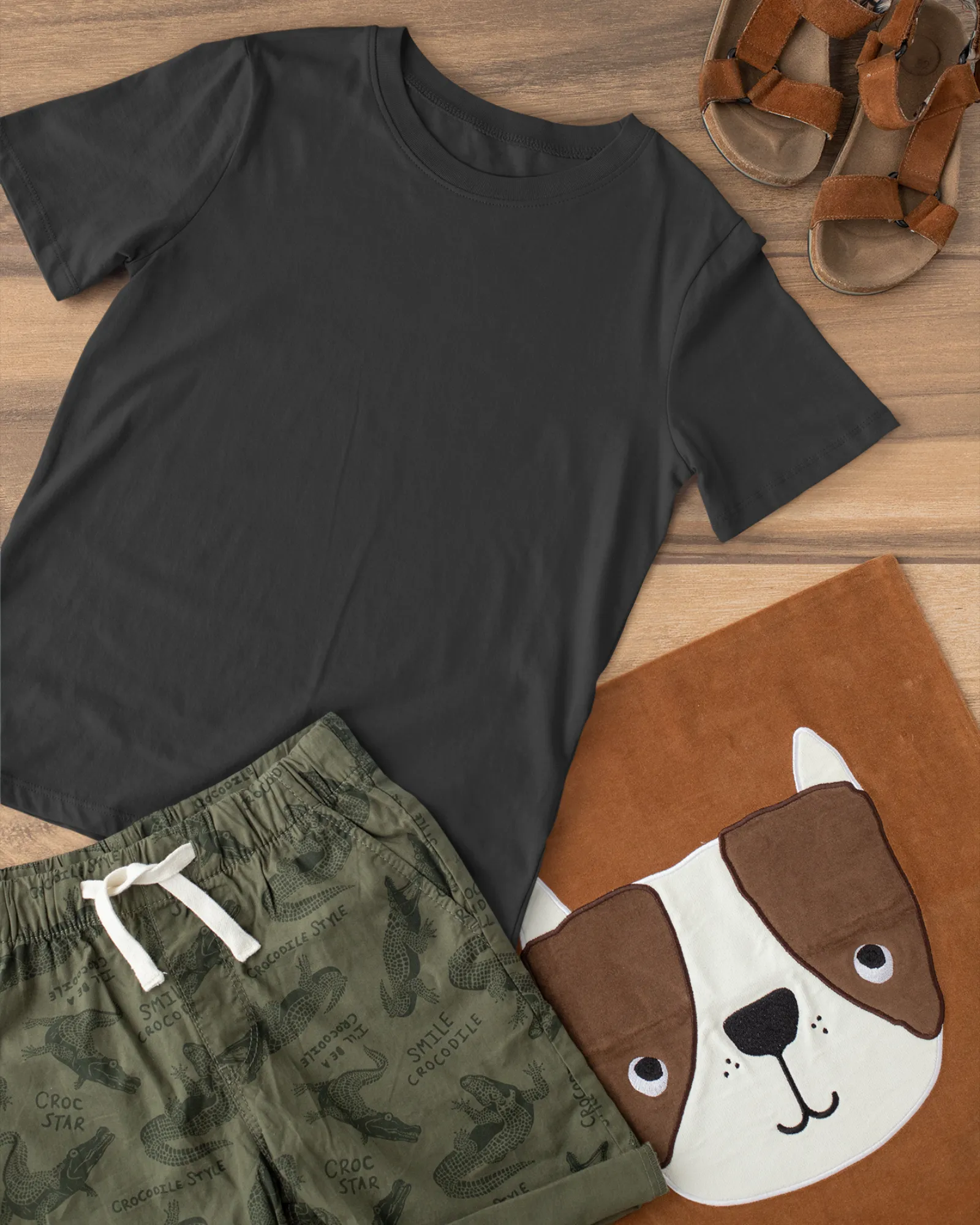 Kids/Boys Solid Tees H/S