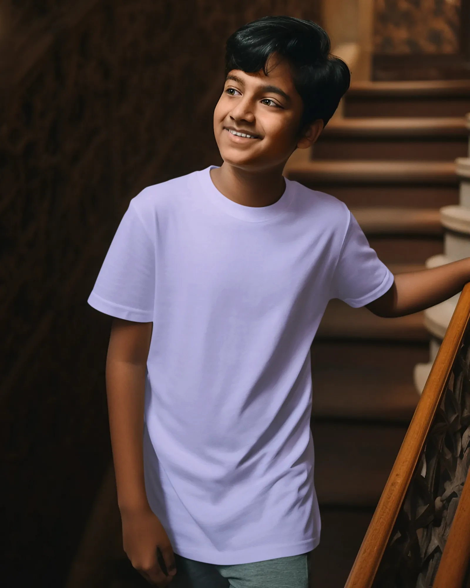 Kids/Boys Solid Tees H/S