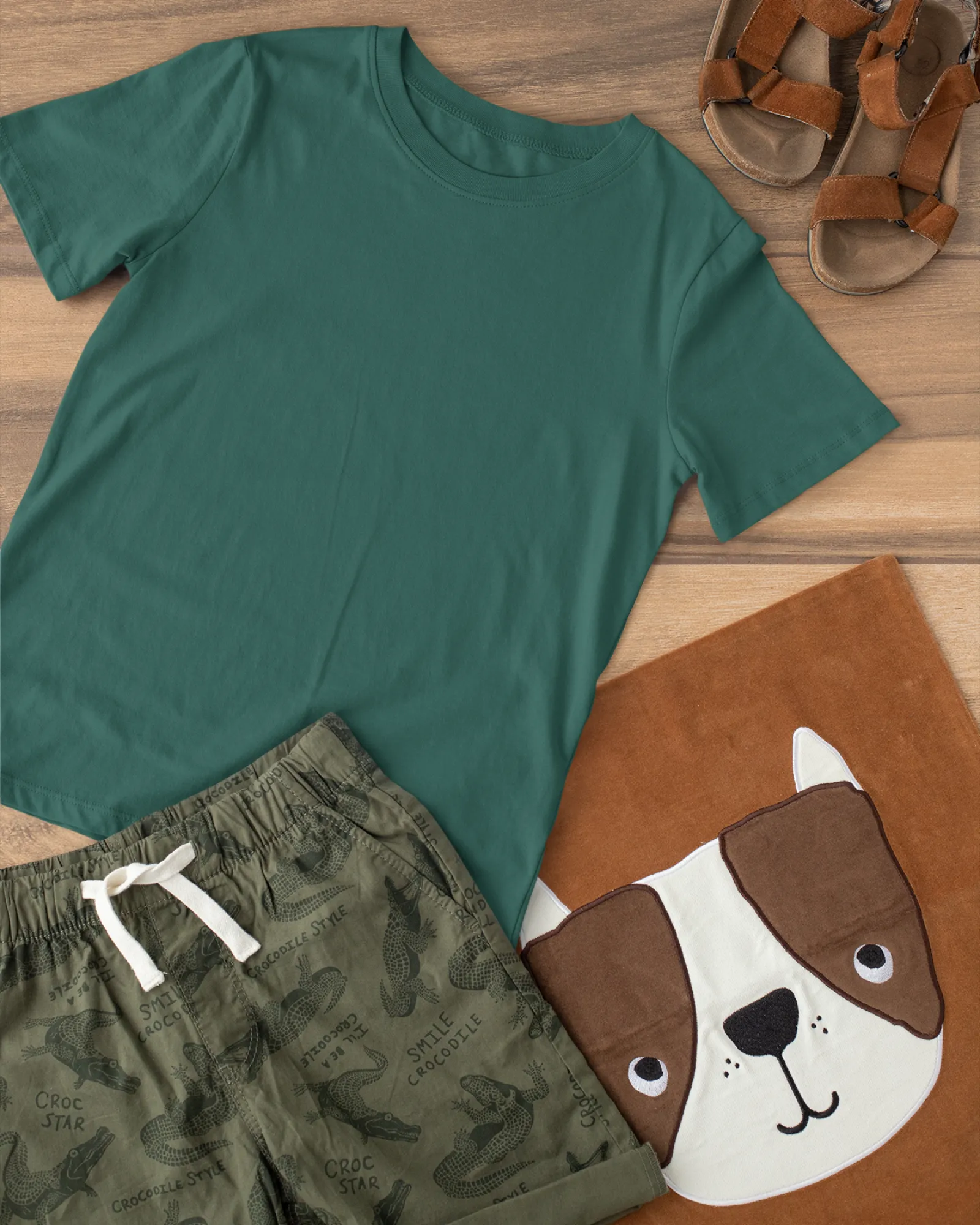 Kids/Boys Solid Tees H/S