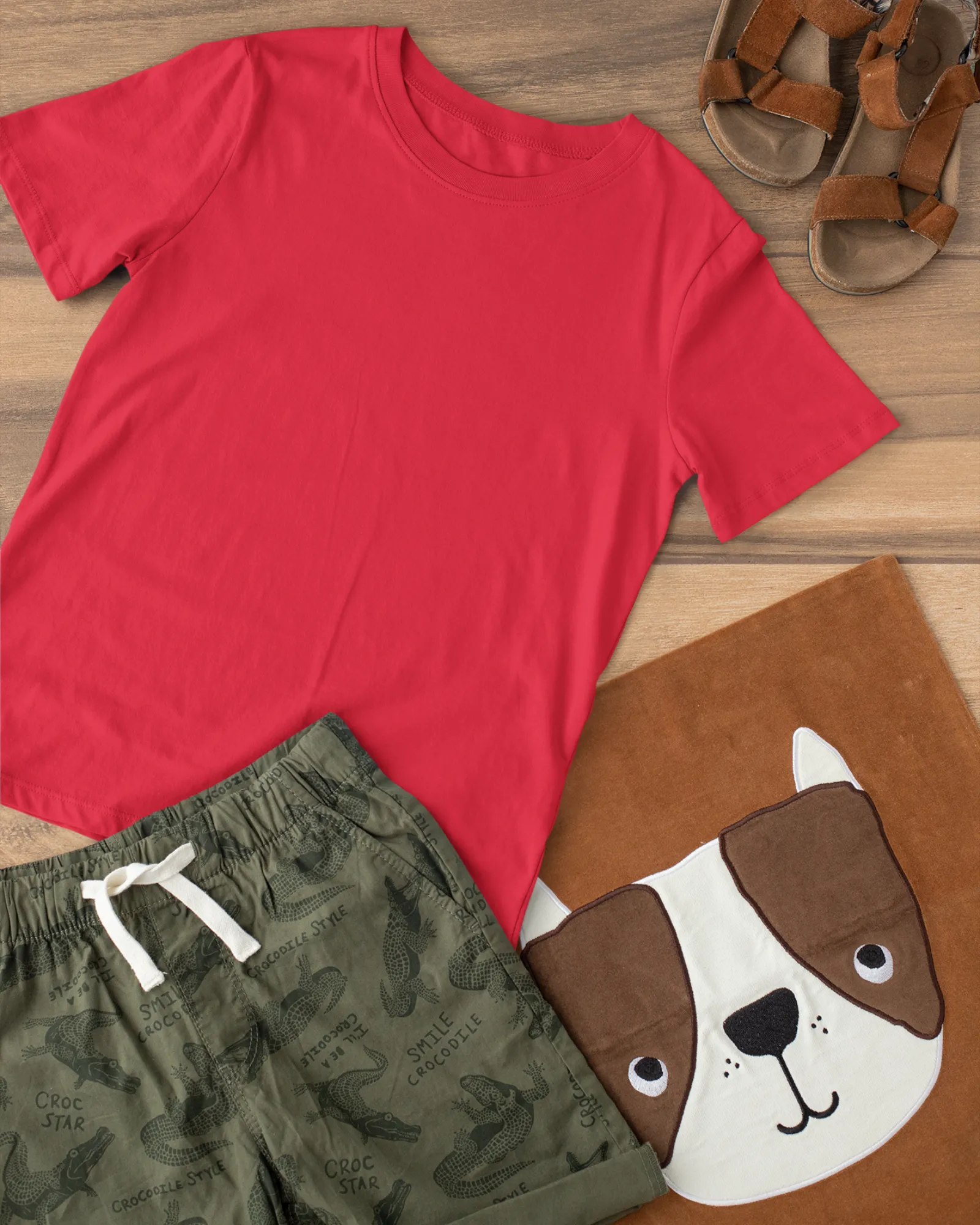 Kids/Boys Solid Tees H/S