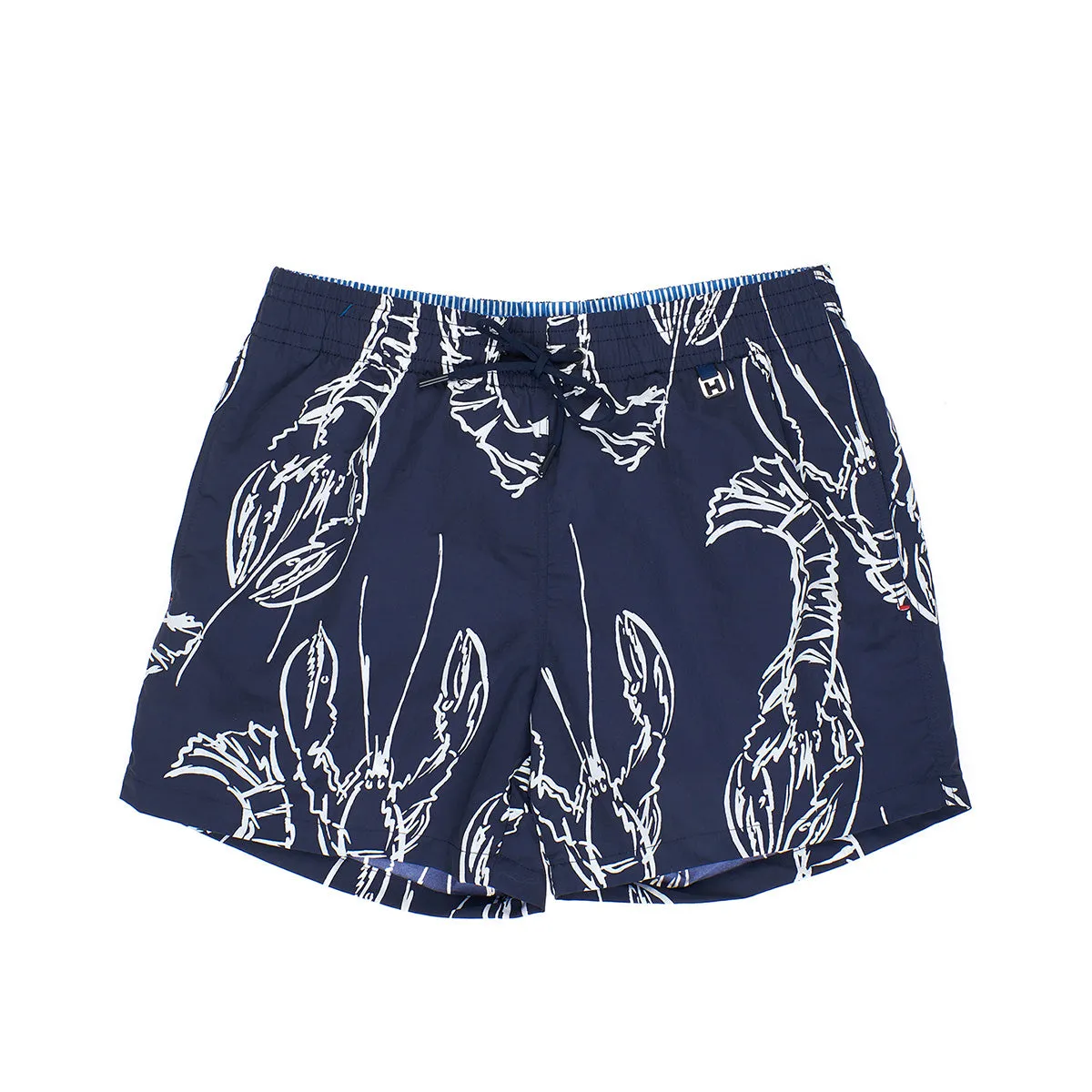 Lobster Beach Boxer | Navy/White 401274-Pn07