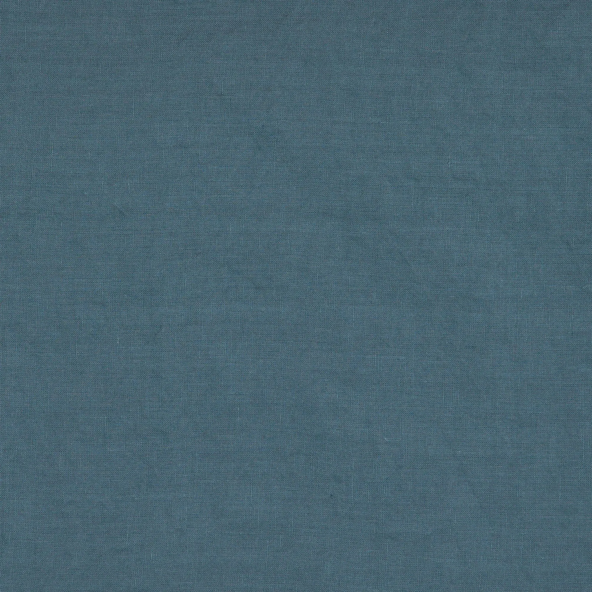 Long-sleeved linen pajamas french blue - Diego