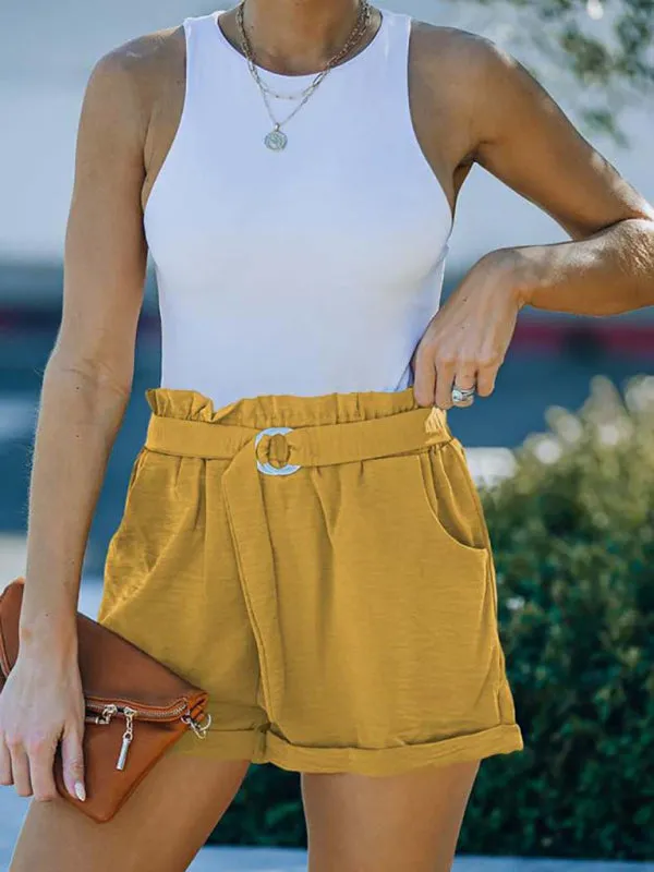 Loose shorts   belt