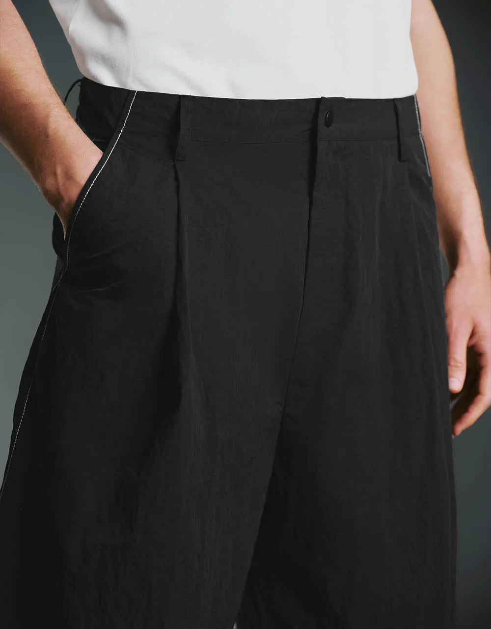 Loose Straight Shorts