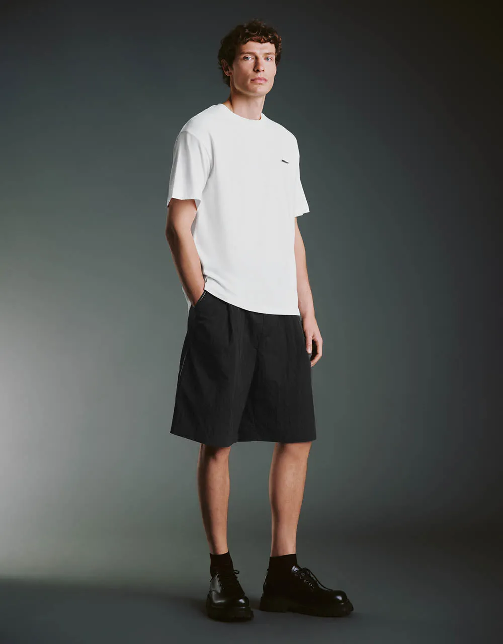 Loose Straight Shorts