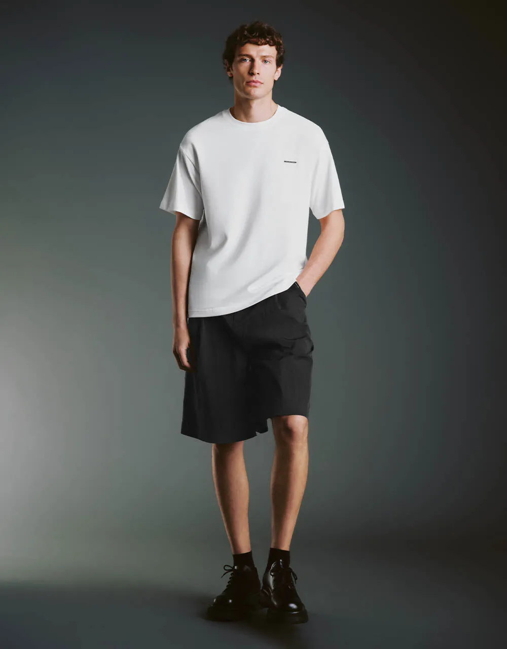 Loose Straight Shorts