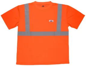 MCR Safety CL2 TShirt,Birdeye,Wicking,Orang X4