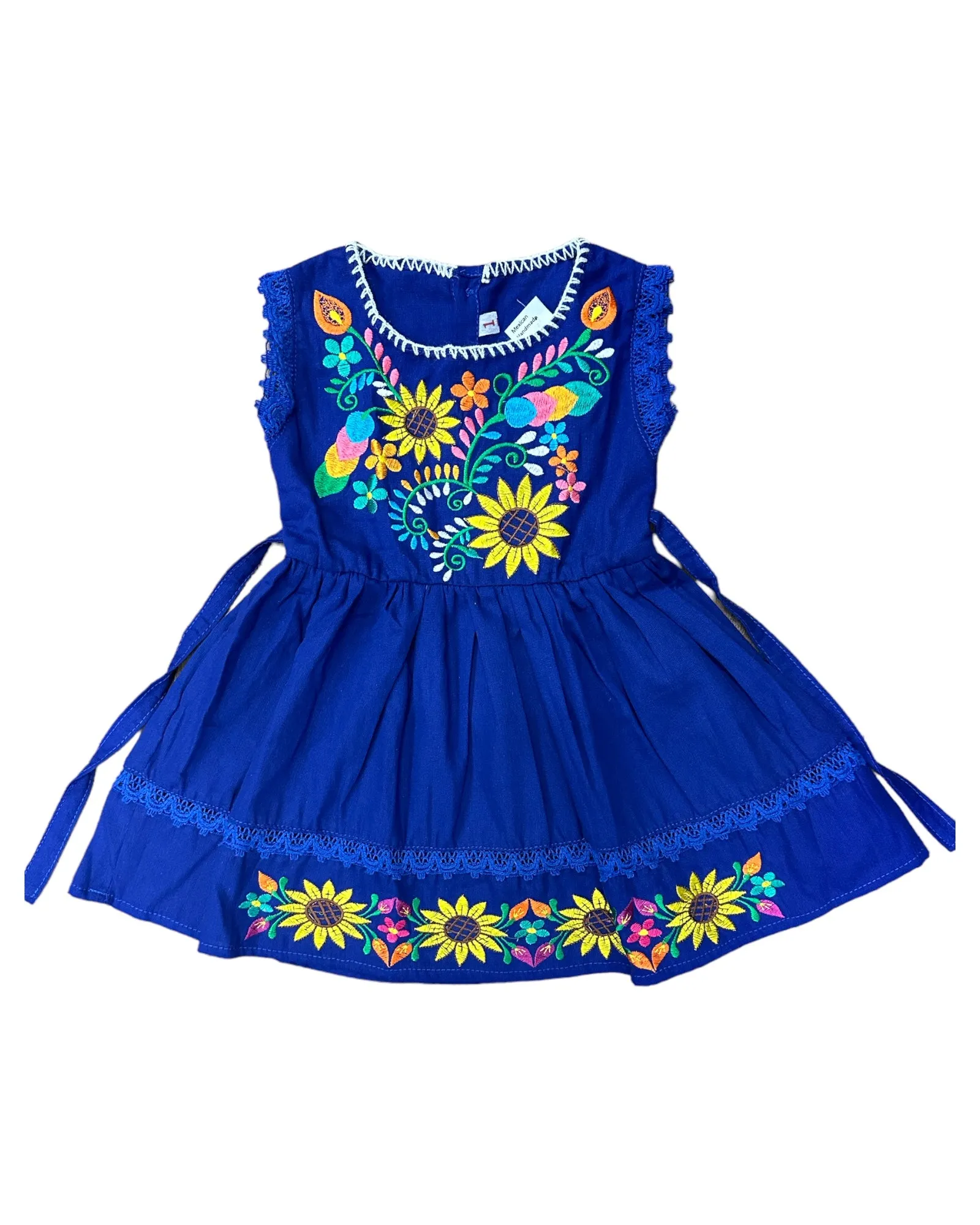 Mexican Girl Sunflowers Dress