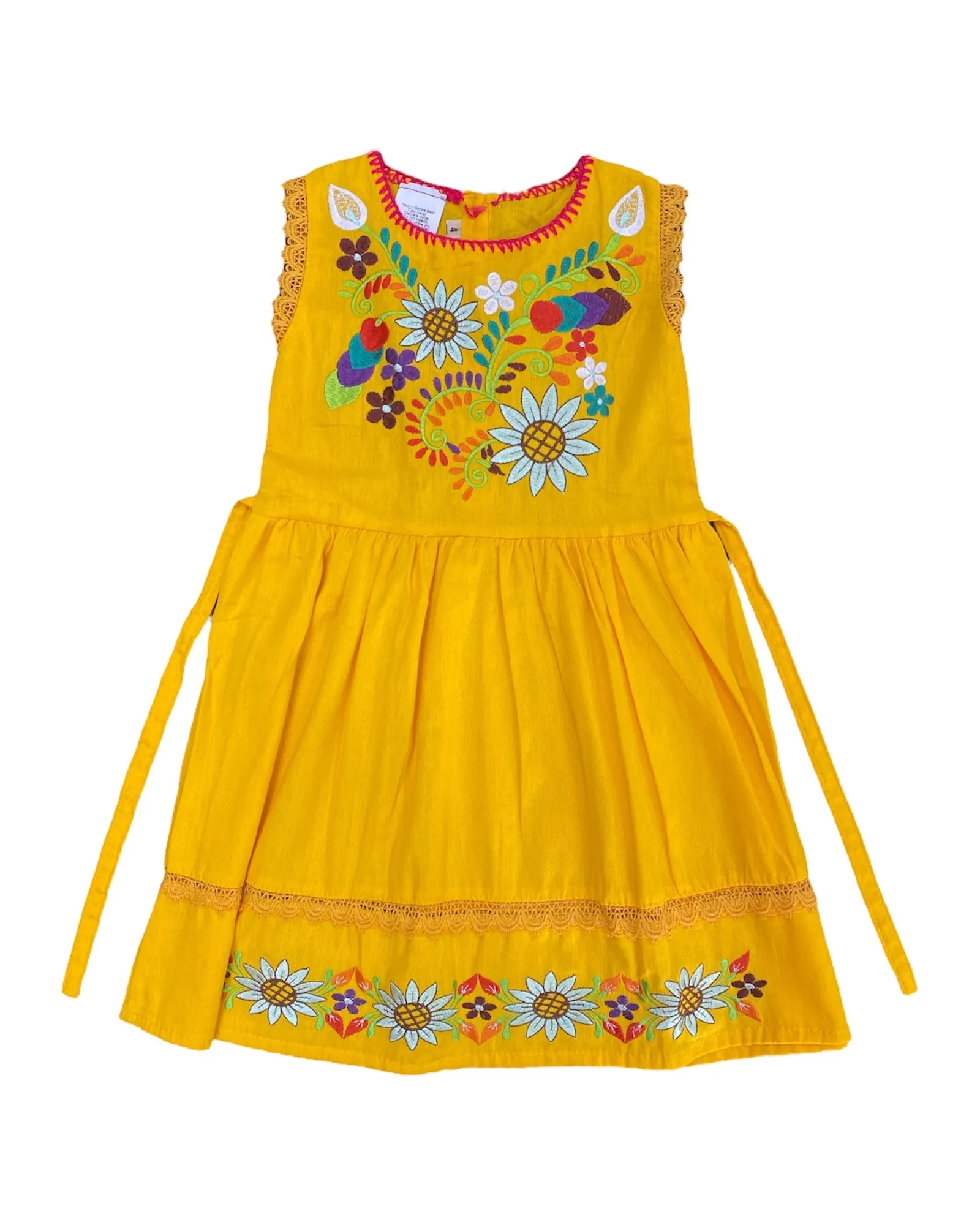 Mexican Girl Sunflowers Dress