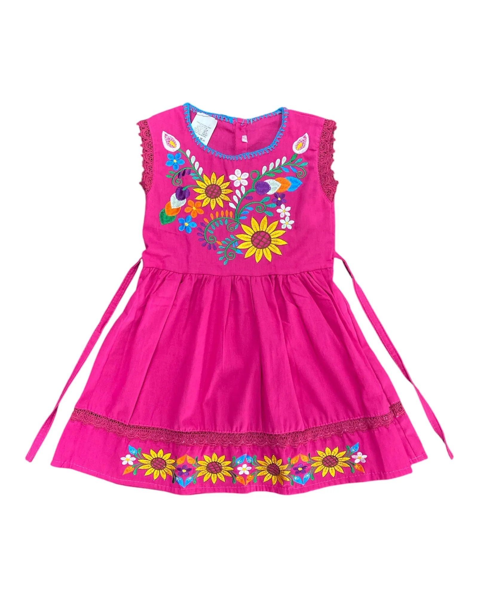Mexican Girl Sunflowers Dress