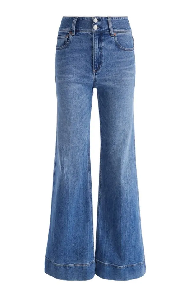 Missa 5 Pocket Wide Leg Jeans