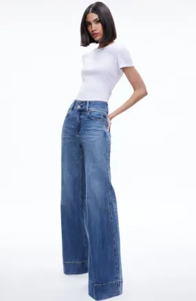Missa 5 Pocket Wide Leg Jeans