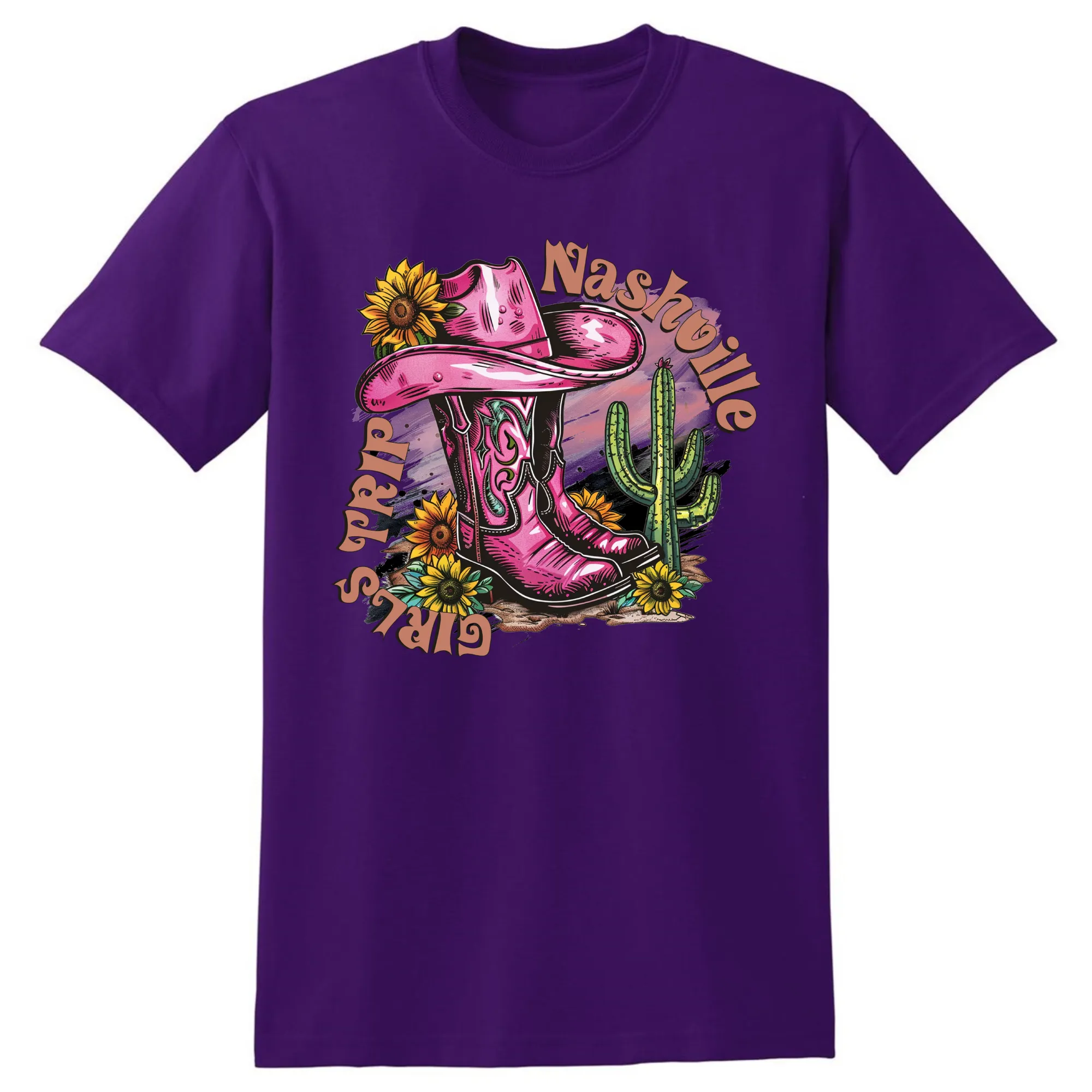 Nashville Girls Trip T-Shirt - Unisex Youth & Adult Sizes
