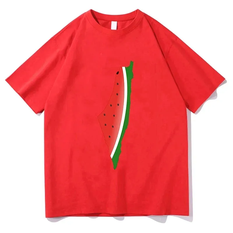 Palestine T-shirts Watermelon