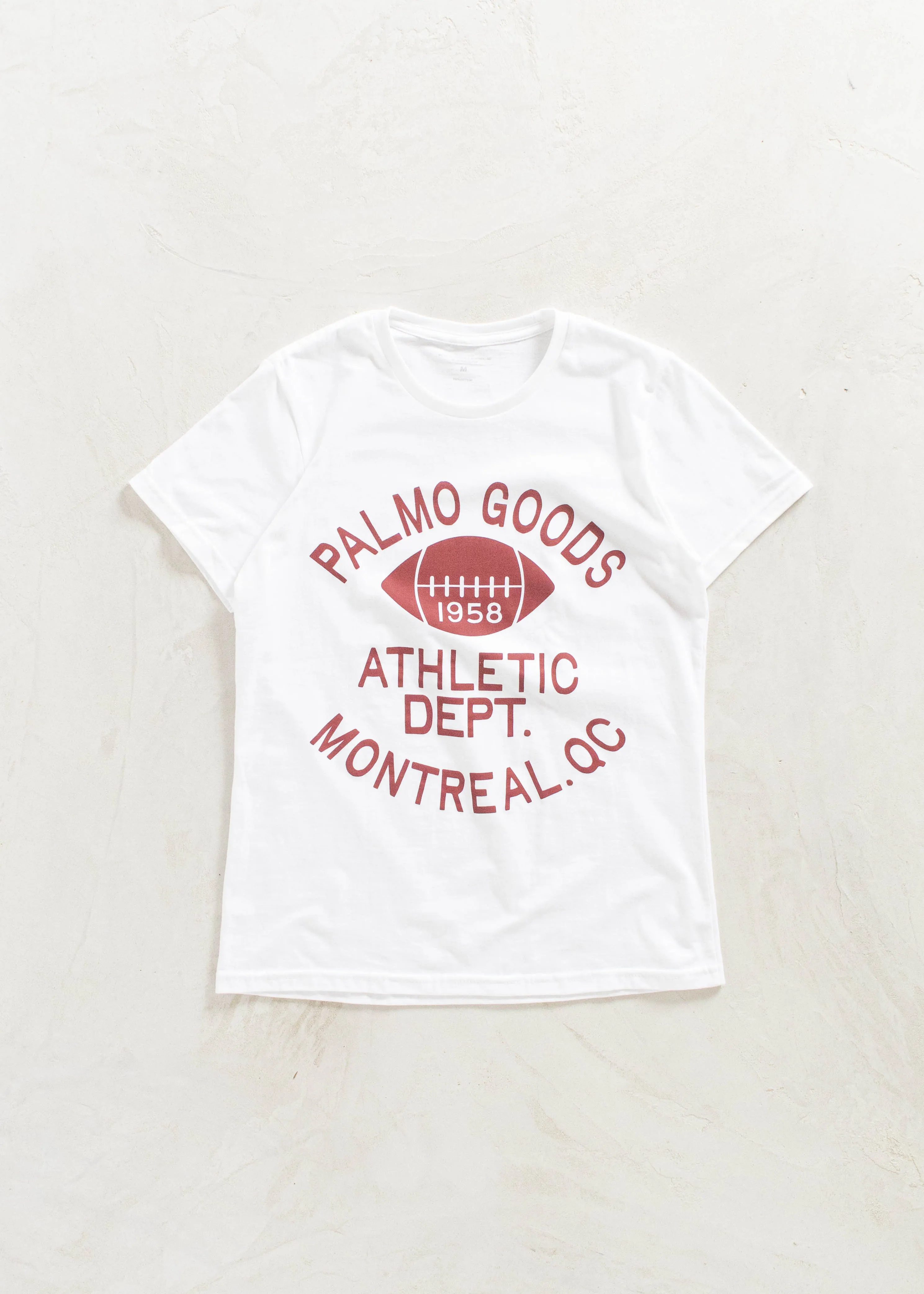 Palmo Goods Athletic Department T-Shirt Size Medium Fitted