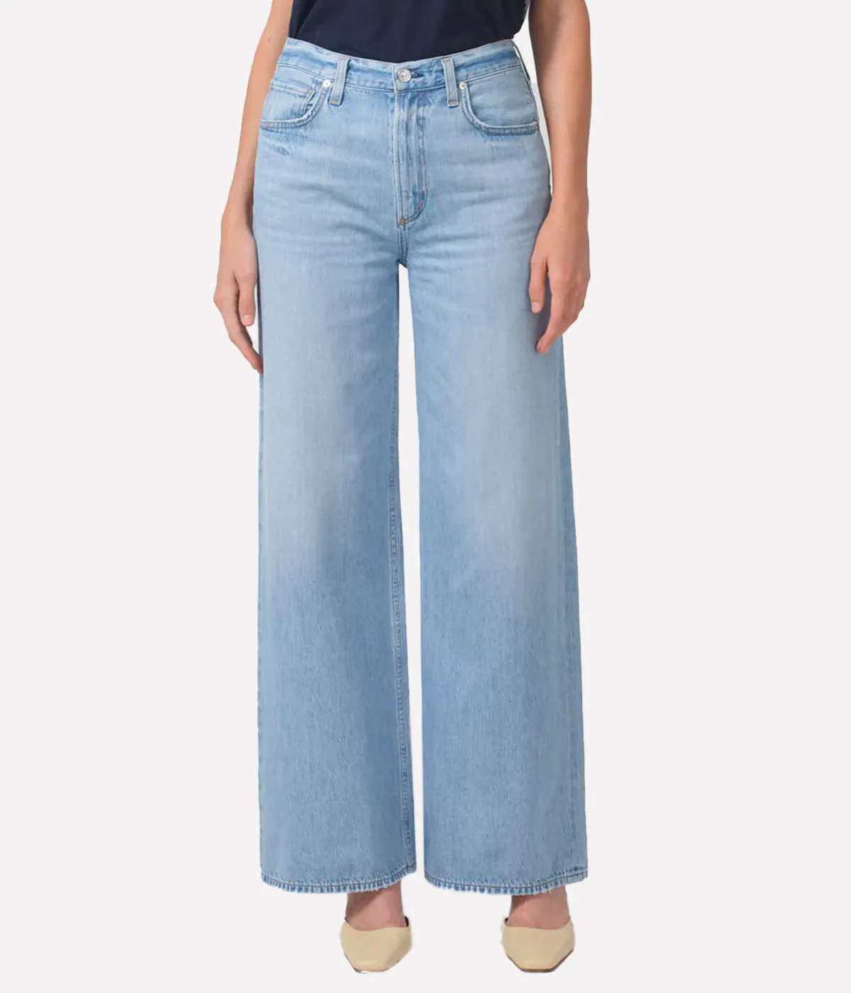 Paloma Baggy Jean in Moonbeam