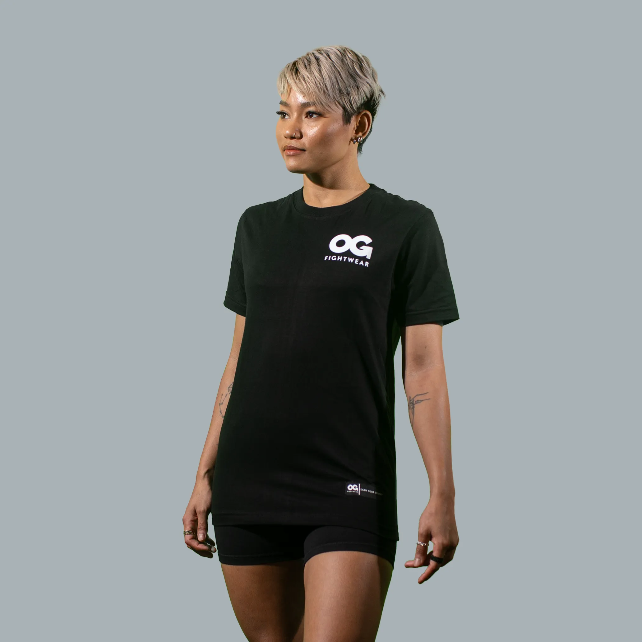 Premium Cotton T-Shirt (Black)