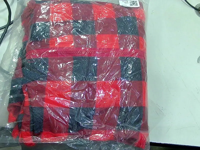 Red and Black Checkered Pajamas - XXL