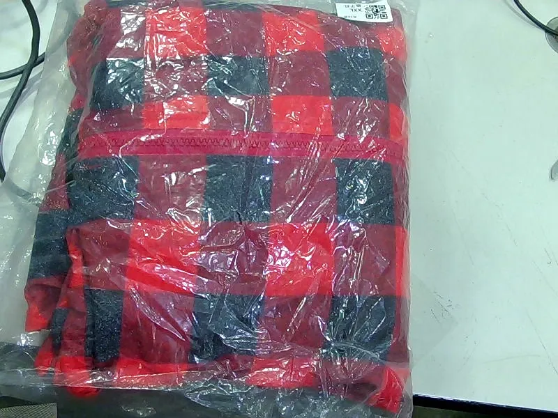 Red and Black Checkered Pajamas - XXL