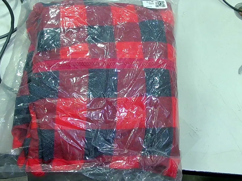 Red and Black Checkered Pajamas - XXL