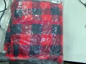 Red and Black Checkered Pajamas - XXL