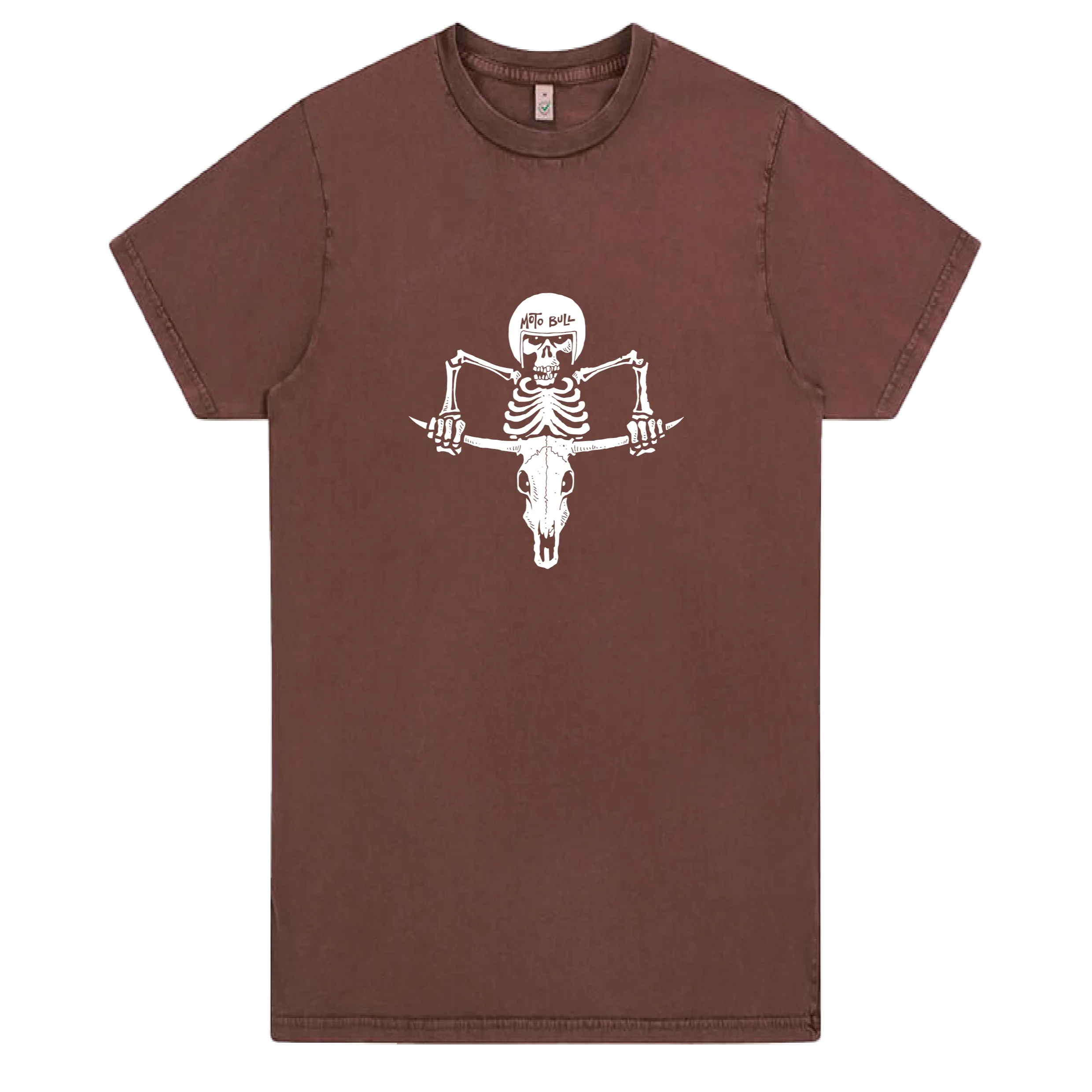 Riding Bones (Stone Wash Burgandy)