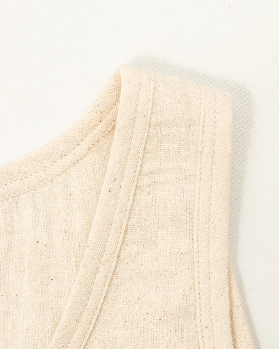 Ripley Tank - Natural Handwoven Kala Cotton