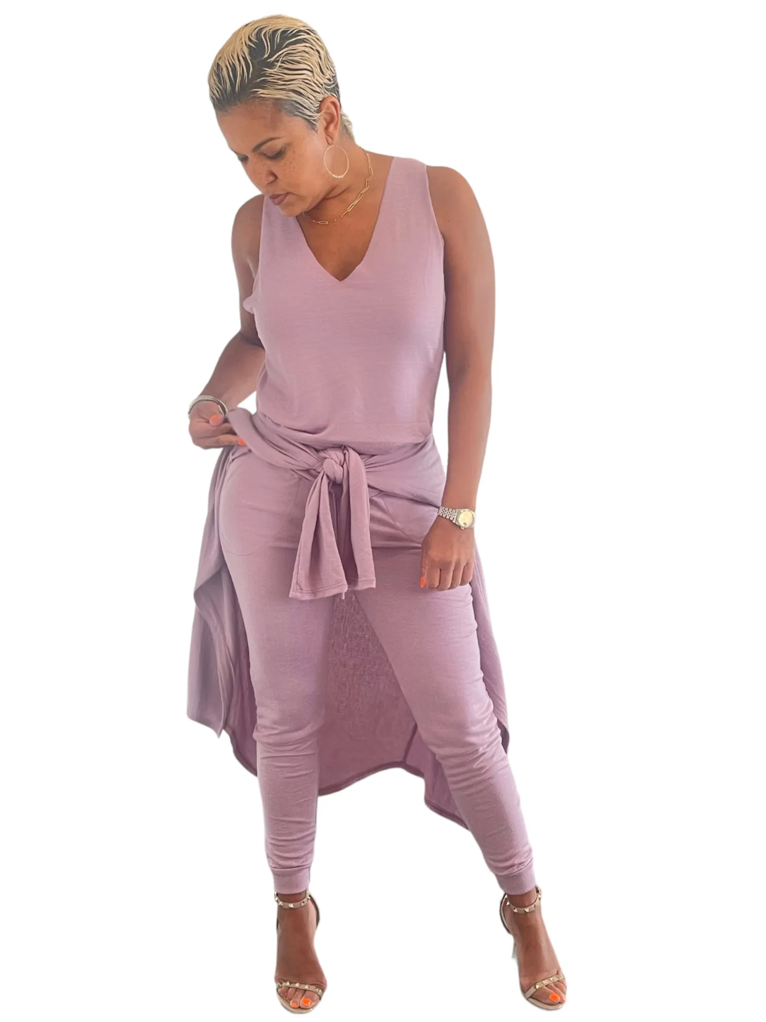 Simple Zen Tank- Lavender