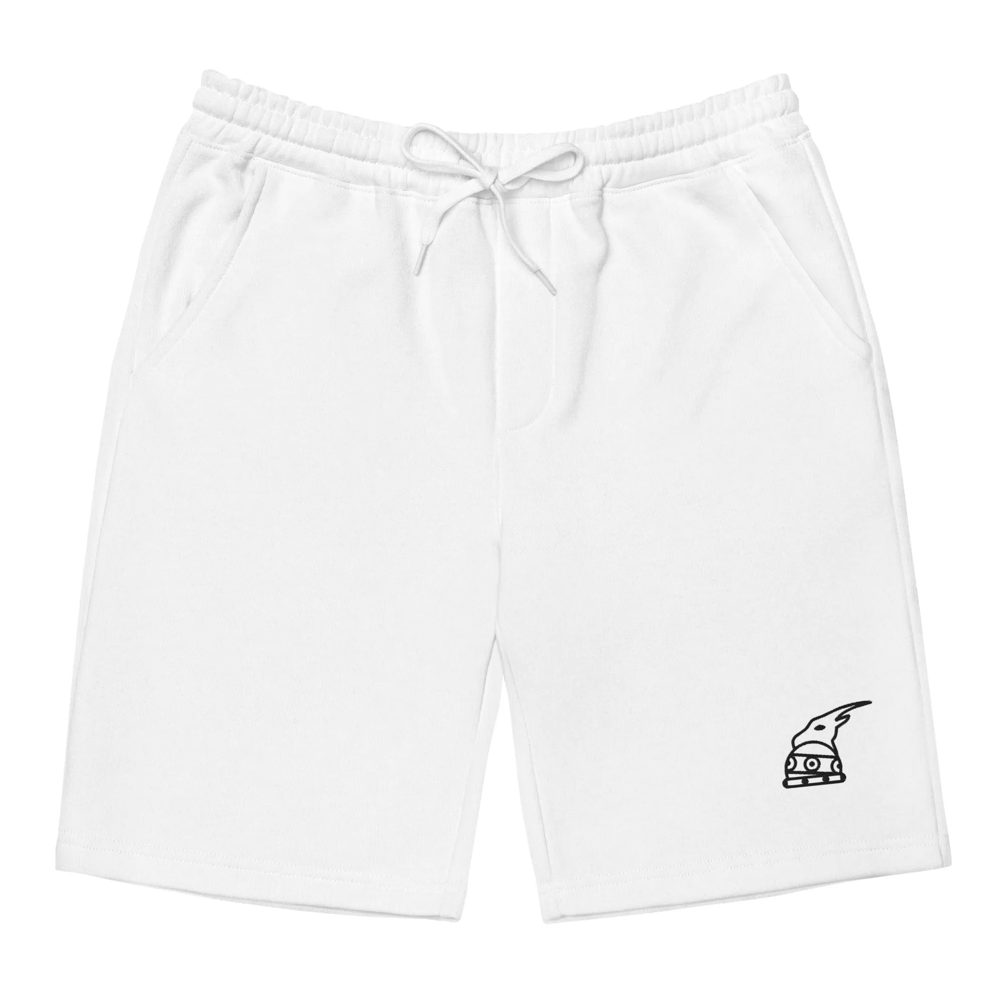 Skanderbeg Embroidered Fleece Shorts