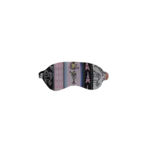 Striped Paris Print Doll Sleep Mask for 14 1/2-inch dolls