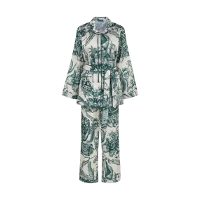 The Toile Heritage Pajamas-Hunter