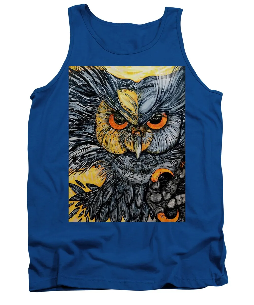 Un Great Horned Owl - Tank Top