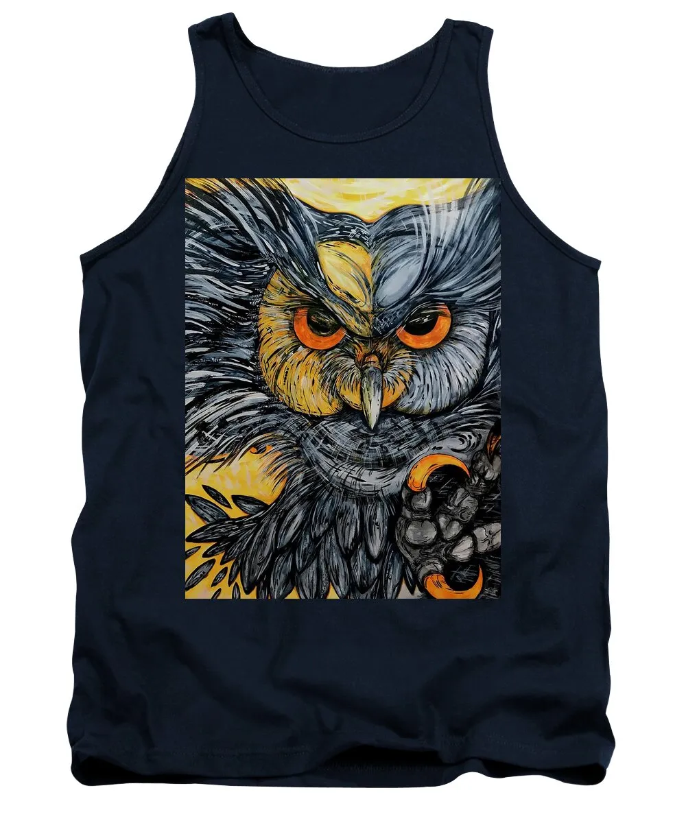 Un Great Horned Owl - Tank Top