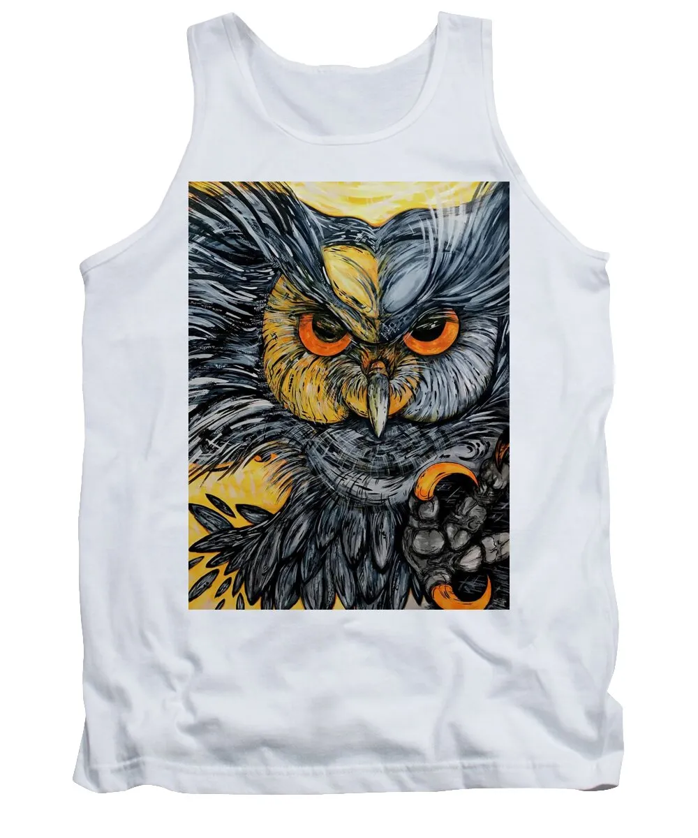 Un Great Horned Owl - Tank Top