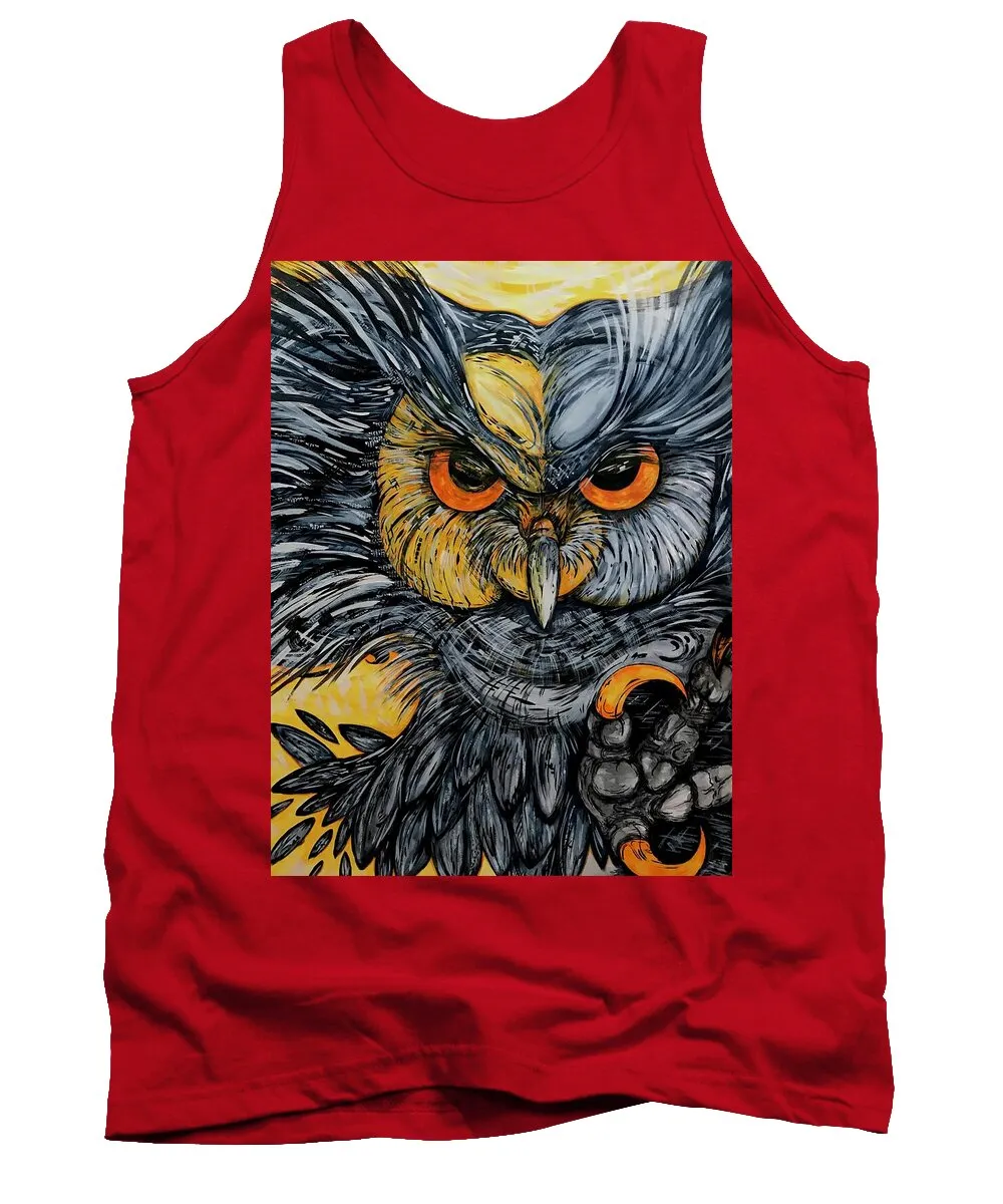 Un Great Horned Owl - Tank Top
