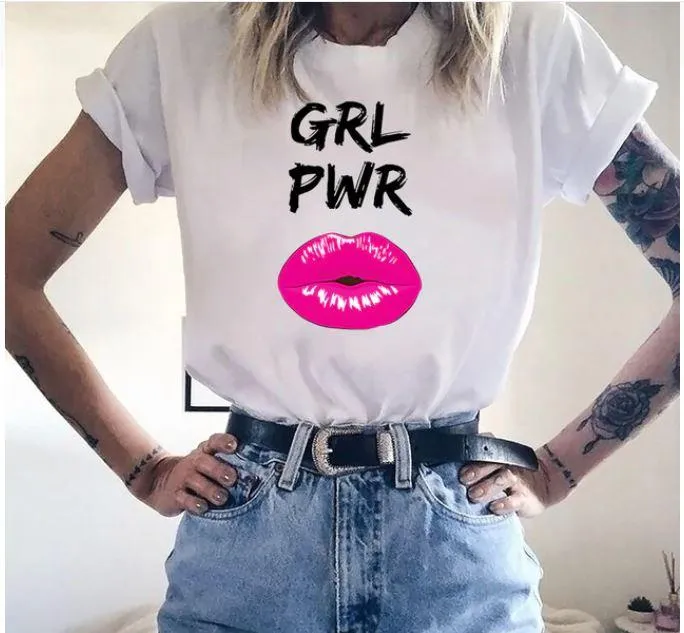 Women Eyelashes Print Art T Graphic Shirt