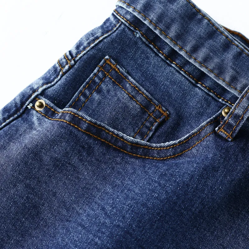 Women's Denim Elastic Shorts