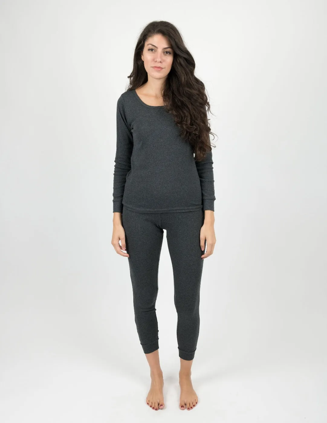 Women's Neutral Solid Color Pajamas