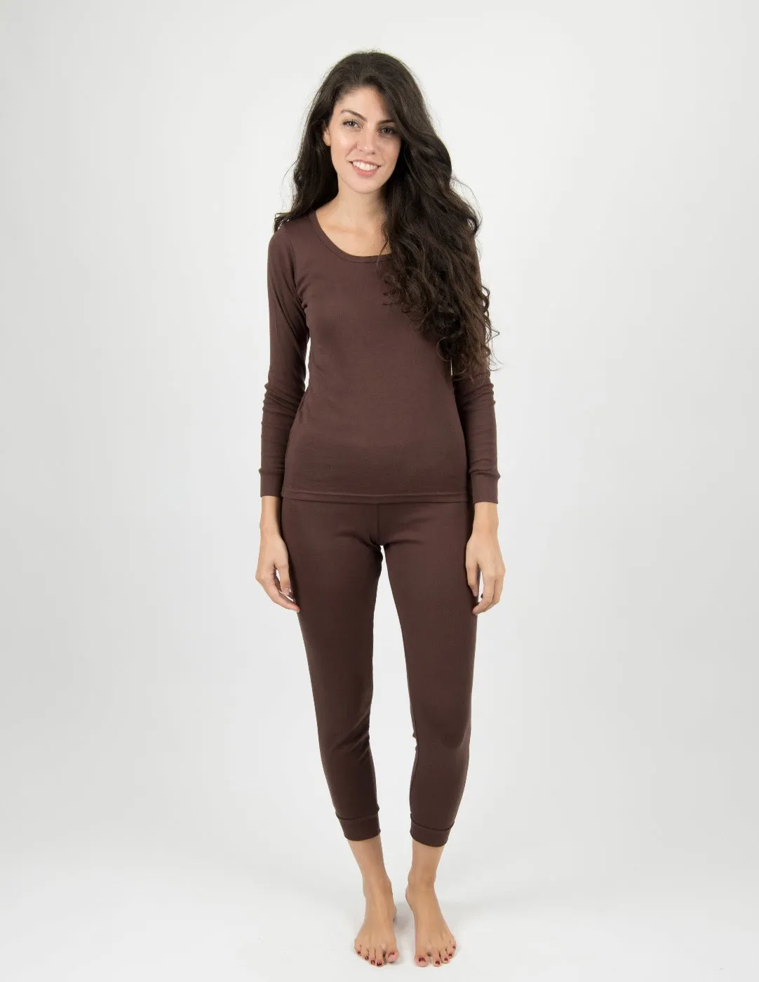 Women's Neutral Solid Color Pajamas