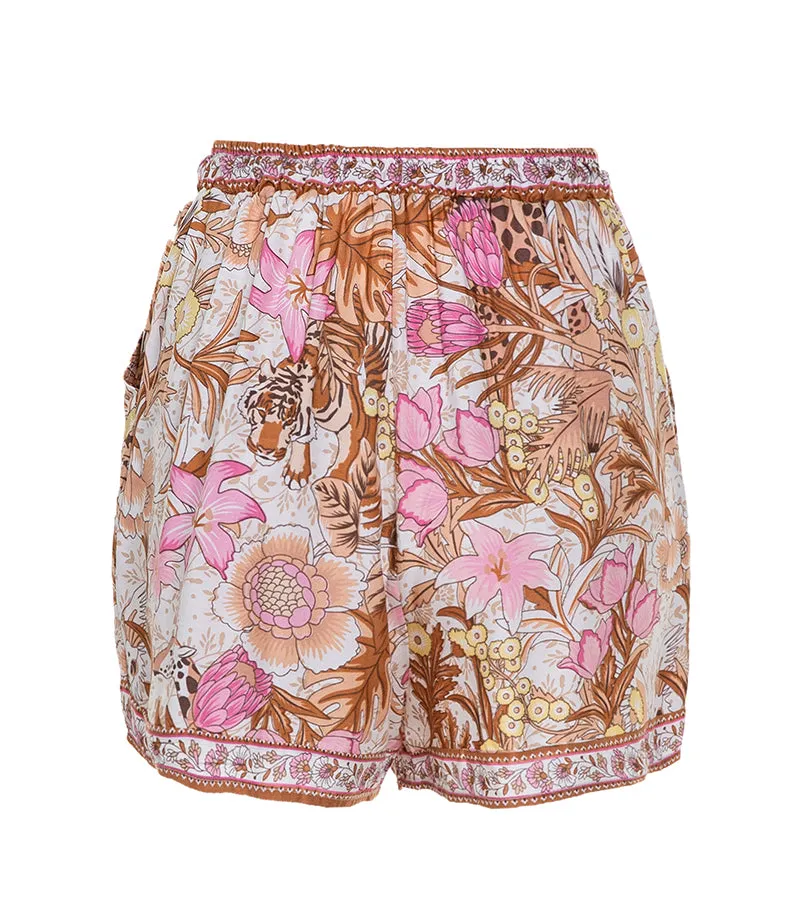 Women's Summer/Autumn Floral Shorts